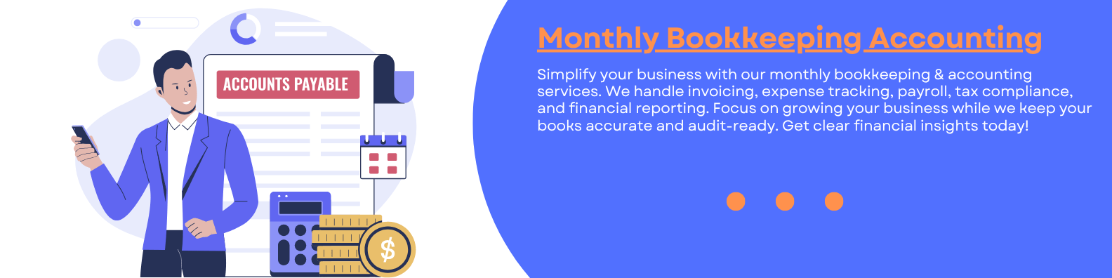 Monthly bookkeeping accounting in Hyderabad